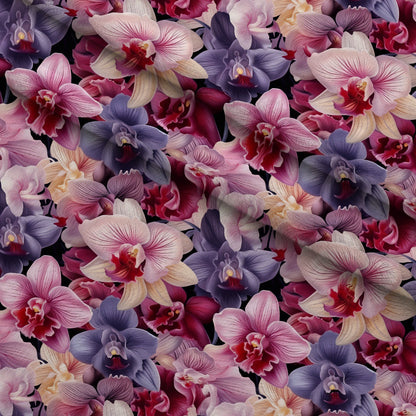 Twilight Blooms Pattern 1 Minky Fabric