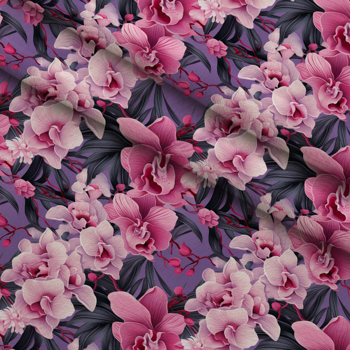 Twilight Blooms Pattern 10 Minky Fabric