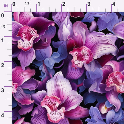 Twilight Blooms Pattern 11 Minky Fabric