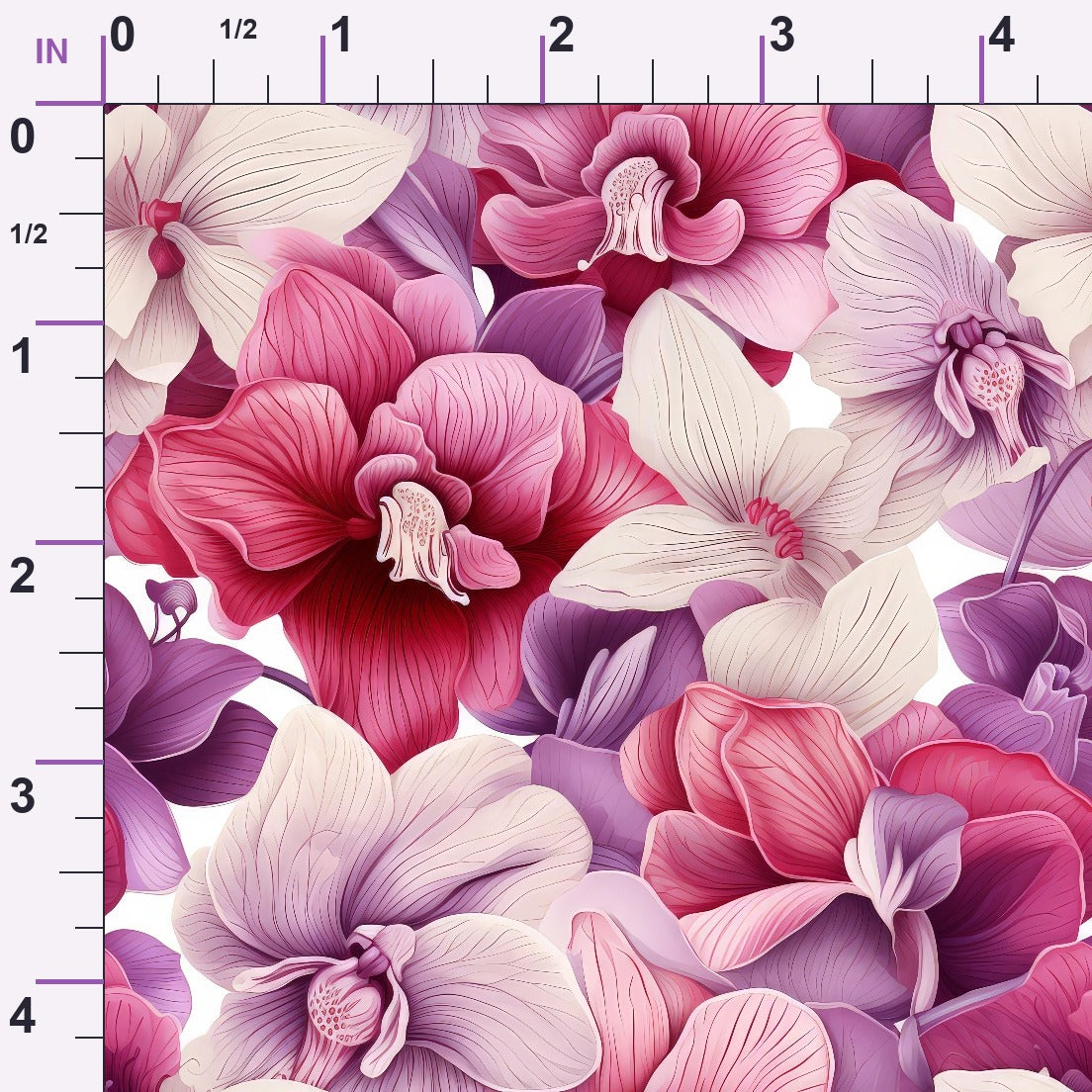 Twilight Blooms Pattern 2 Minky Fabric