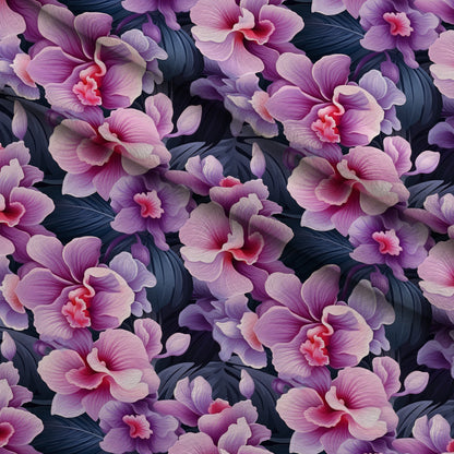 Twilight Blooms Pattern 3 Minky Fabric