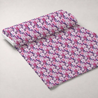 Twilight Blooms Pattern 4 Minky Fabric