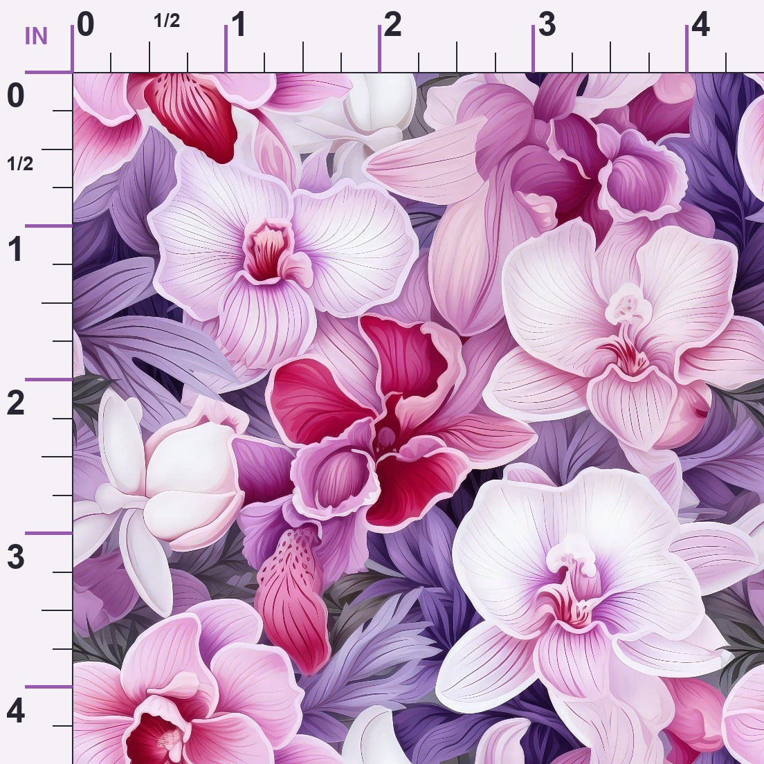 Twilight Blooms Pattern 4 Minky Fabric