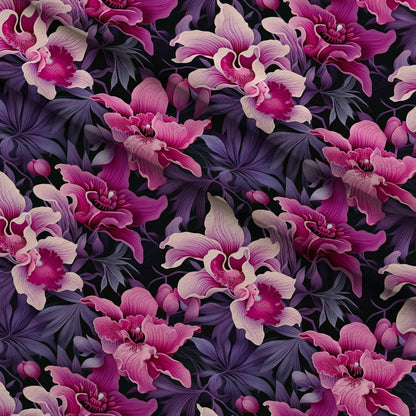 Twilight Blooms Pattern 5 Minky Fabric