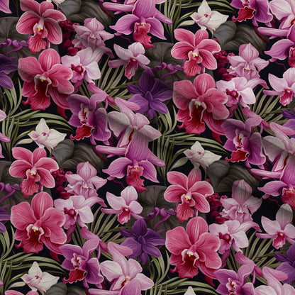 Twilight Blooms Pattern 6 Minky Fabric