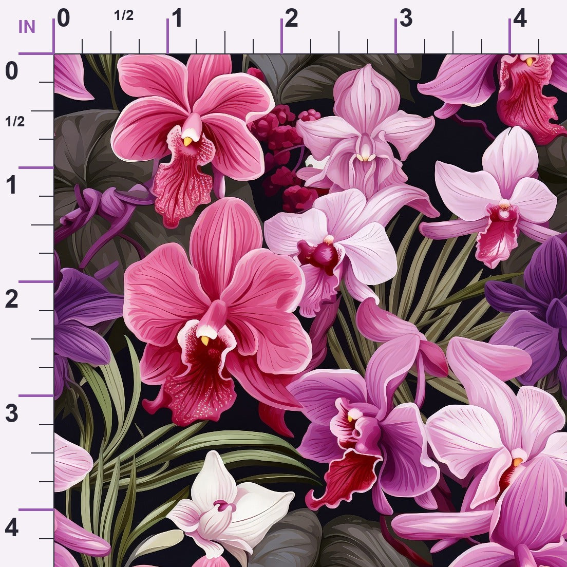 Twilight Blooms Pattern 6 Minky Fabric