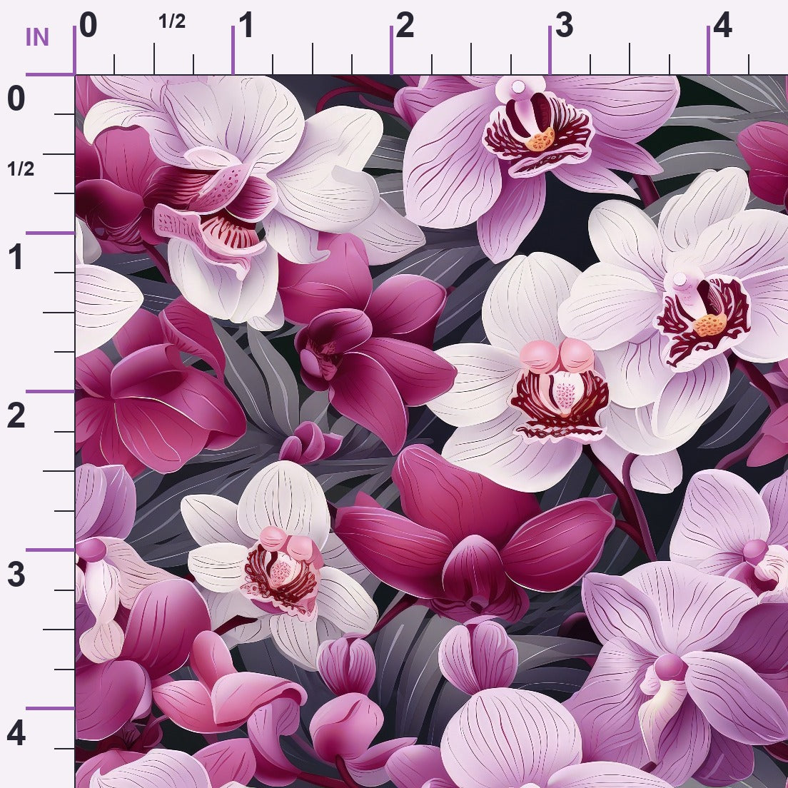 Twilight Blooms Pattern 7 Minky Fabric