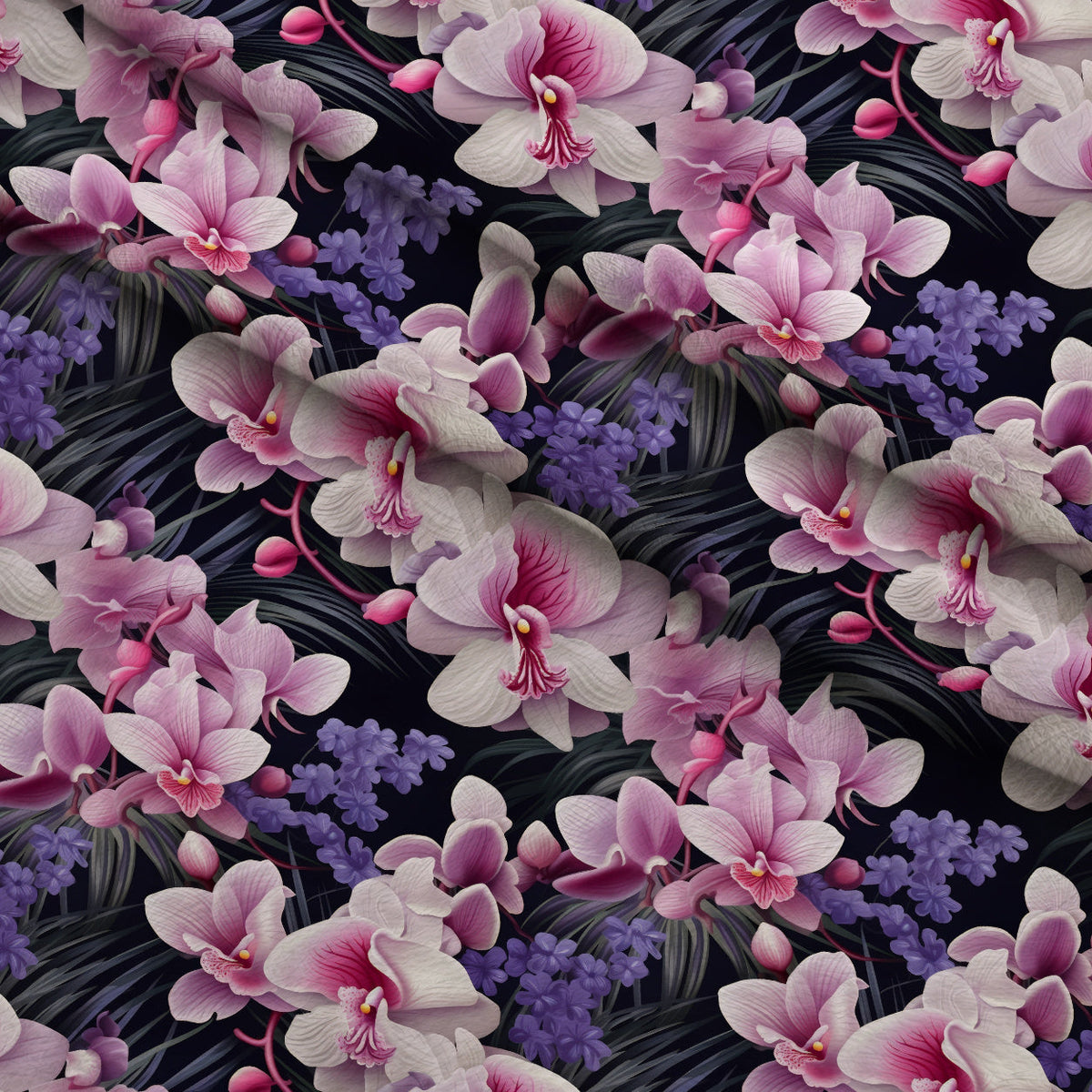 Twilight Blooms Pattern 9 Minky Fabric
