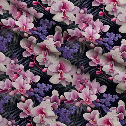 Twilight Blooms Pattern 9 Minky Fabric