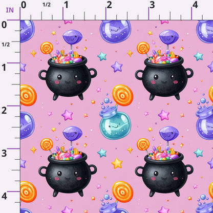 Twilight Enchanted Halloween Pattern 1 Minky Fabric