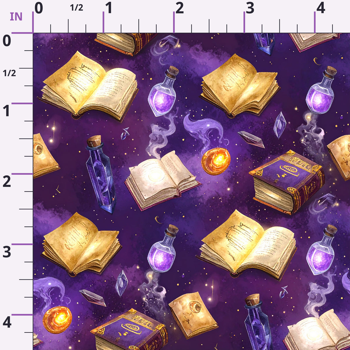 Twilight Enchanted Halloween Pattern 12 Minky Fabric