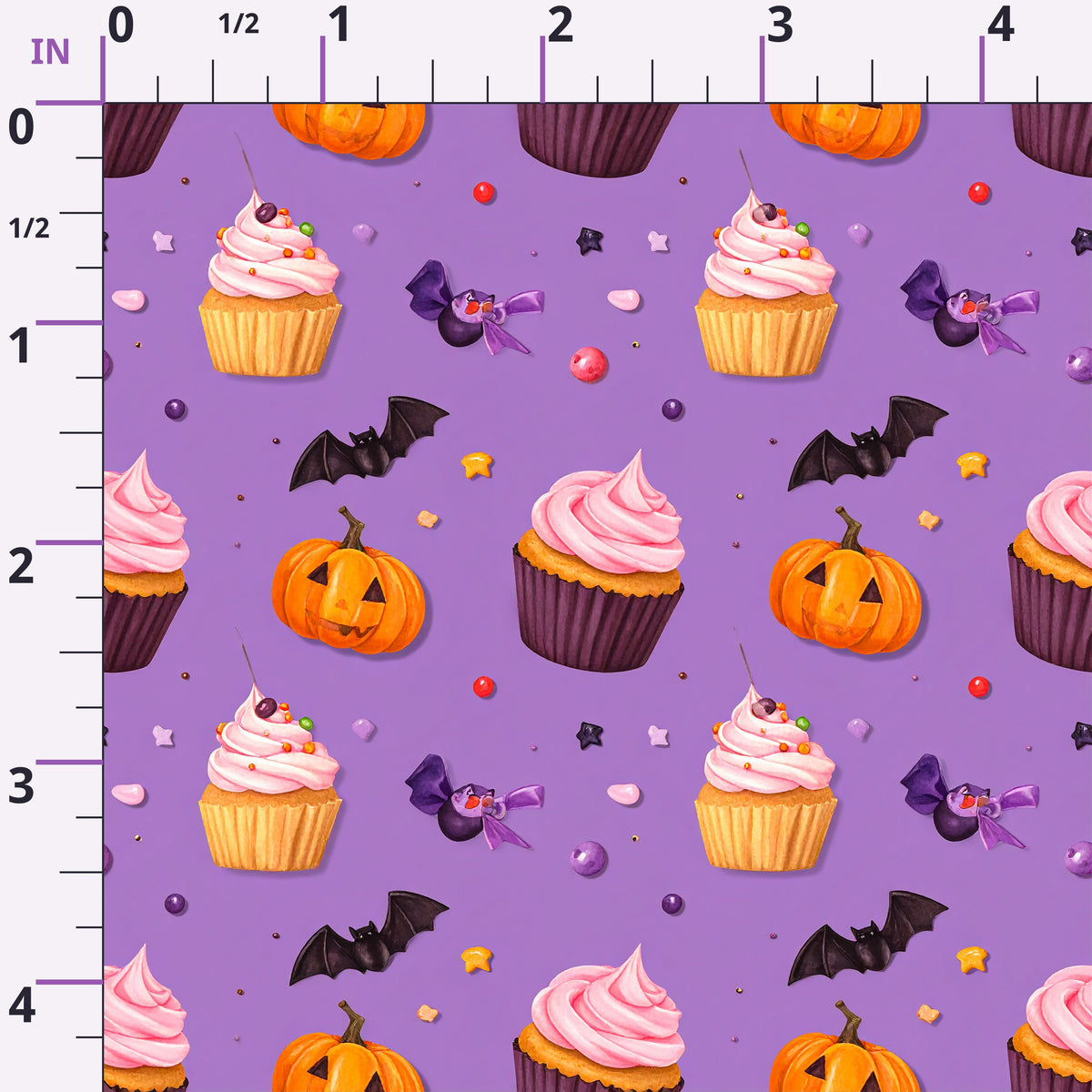 Twilight Enchanted Halloween Pattern 16 Minky Fabric