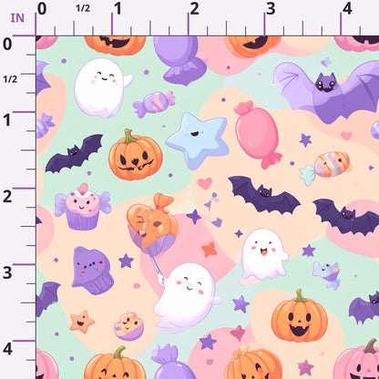 Twilight Enchanted Halloween Pattern 20 Minky Fabric