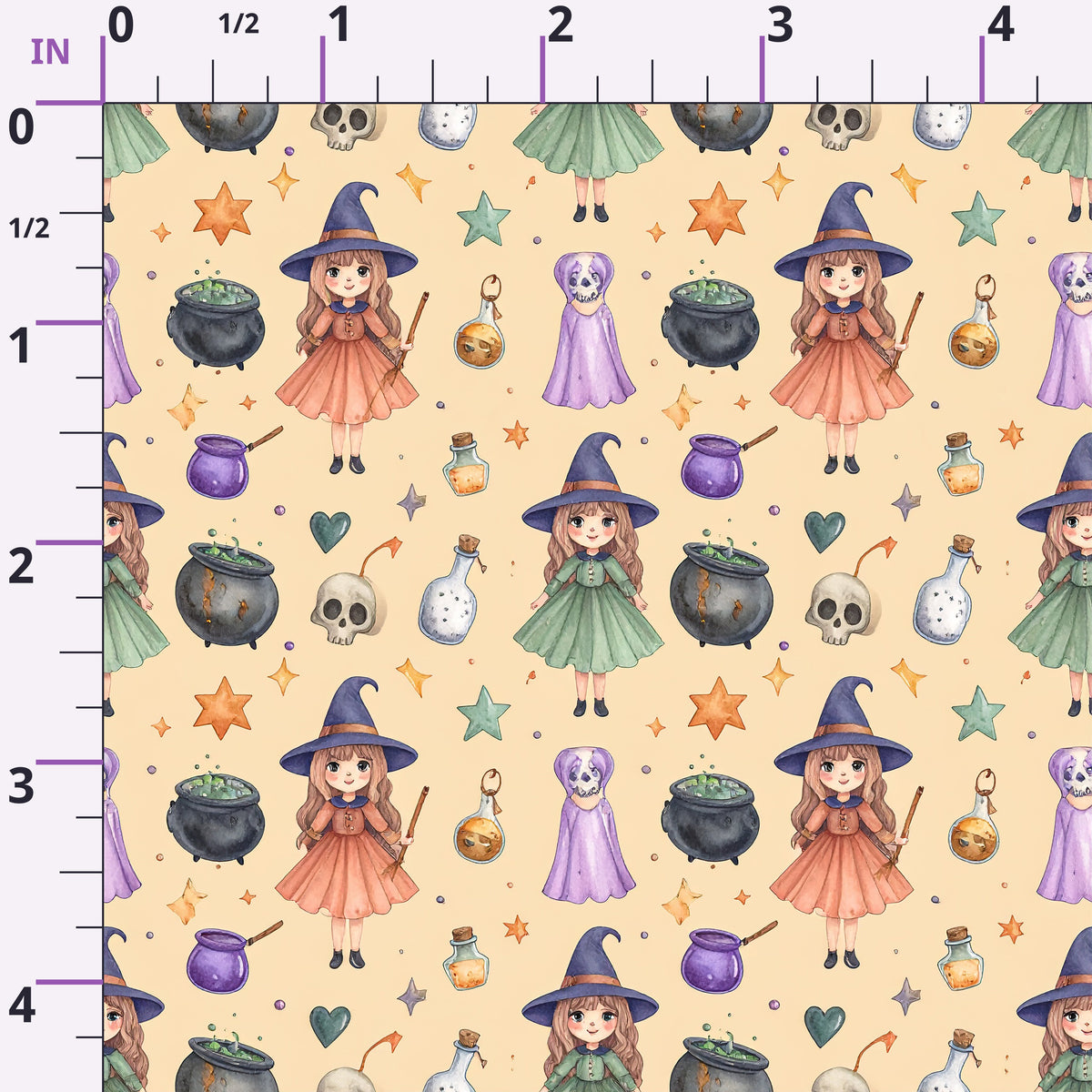 Twilight Enchanted Halloween Pattern 23 Minky Fabric