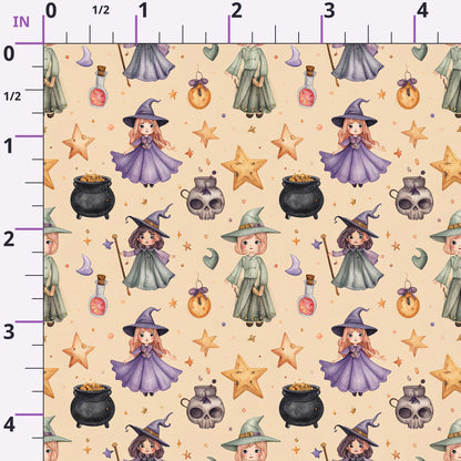 Twilight Enchanted Halloween Pattern 24 Minky Fabric