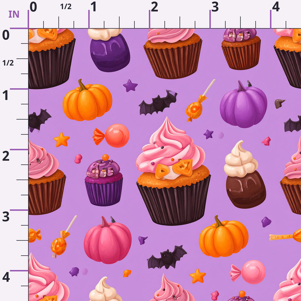 Twilight Enchanted Halloween Pattern 25 Minky Fabric