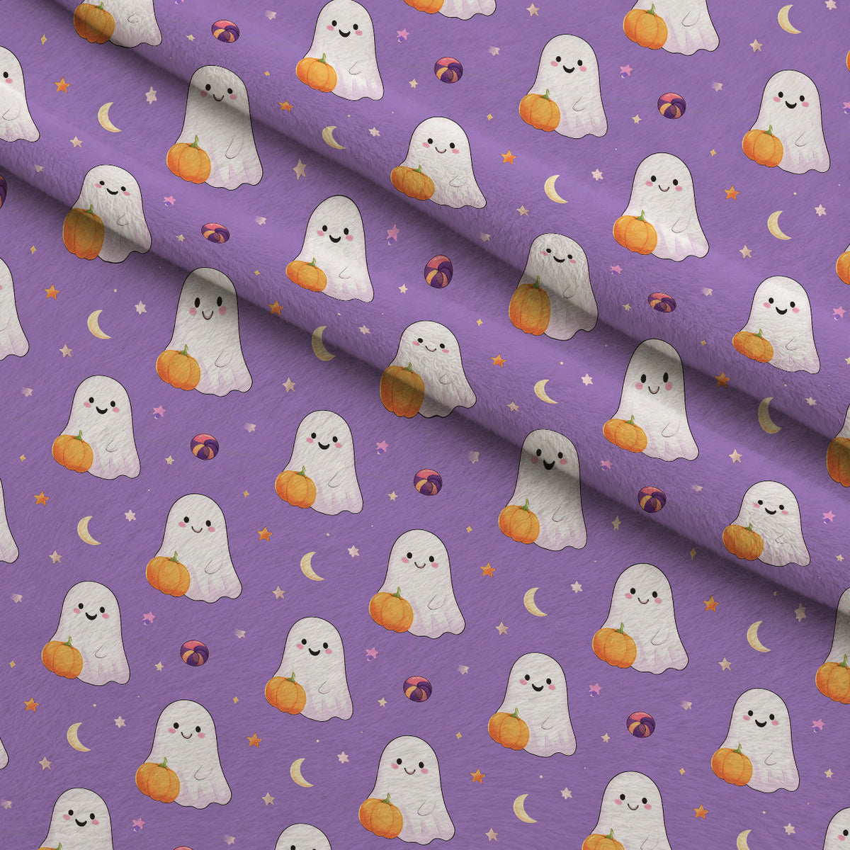 Twilight Enchanted Halloween Pattern 3 Minky Fabric
