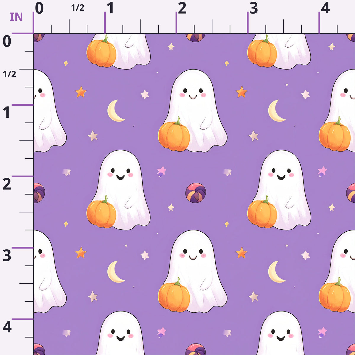 Twilight Enchanted Halloween Pattern 3 Minky Fabric