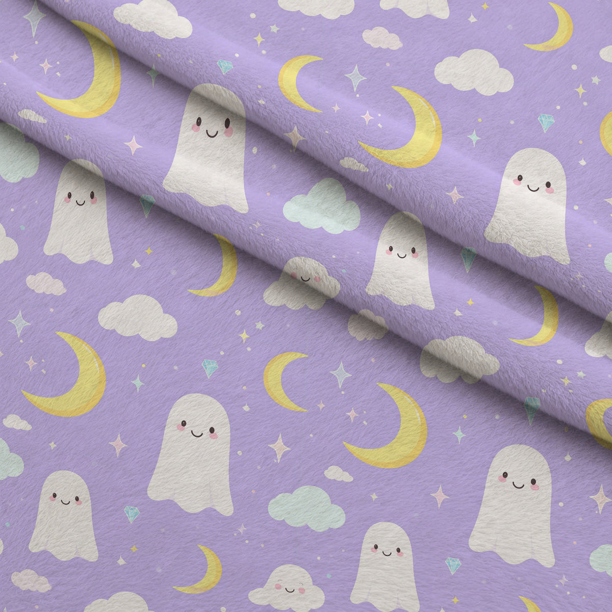 Twilight Enchanted Halloween Pattern 6 Minky Fabric