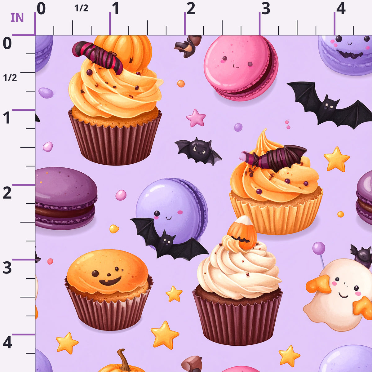 Twilight Enchanted Halloween Pattern 8 Minky Fabric