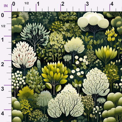 Twilight Flora Pattern 10 Minky Fabric