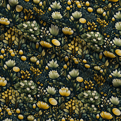 Twilight Flora Pattern 11 Minky Fabric