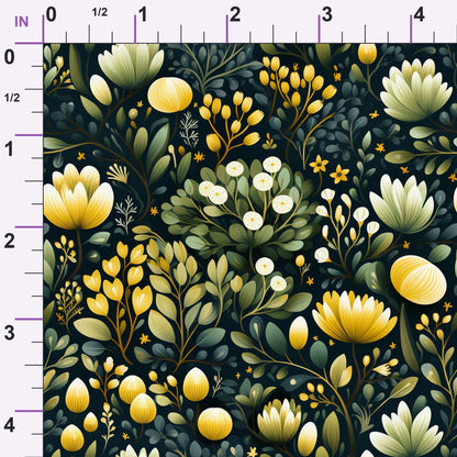 Twilight Flora Pattern 11 Minky Fabric