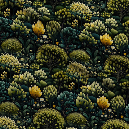Twilight Flora Pattern 13 Minky Fabric