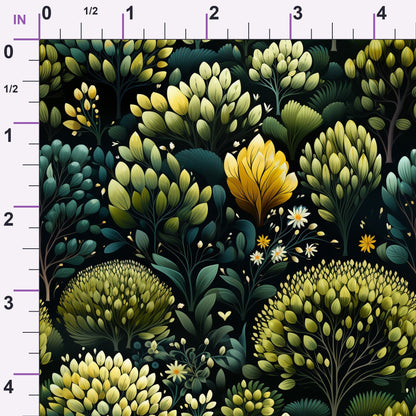 Twilight Flora Pattern 13 Minky Fabric