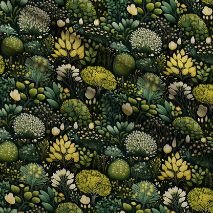 Twilight Flora Pattern 2 Minky Fabric