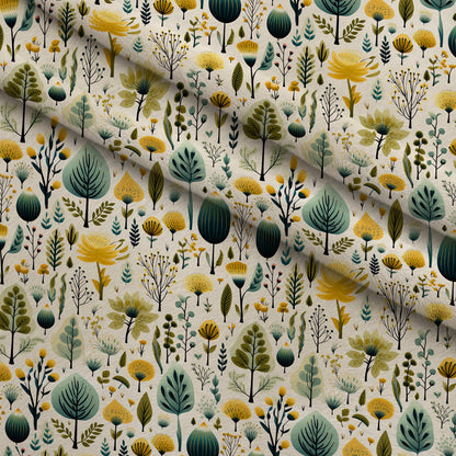 Twilight Flora Pattern 3 Minky Fabric