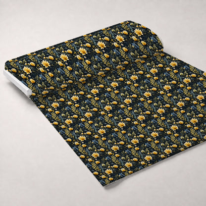 Twilight Flora Pattern 6 Minky Fabric