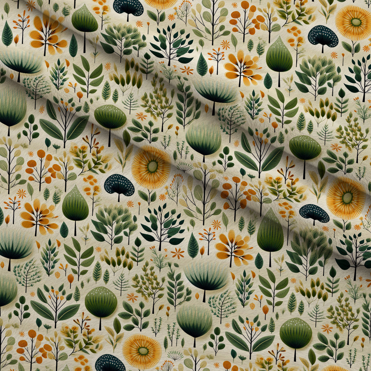 Twilight Flora Pattern 8 Minky Fabric