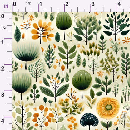 Twilight Flora Pattern 8 Minky Fabric