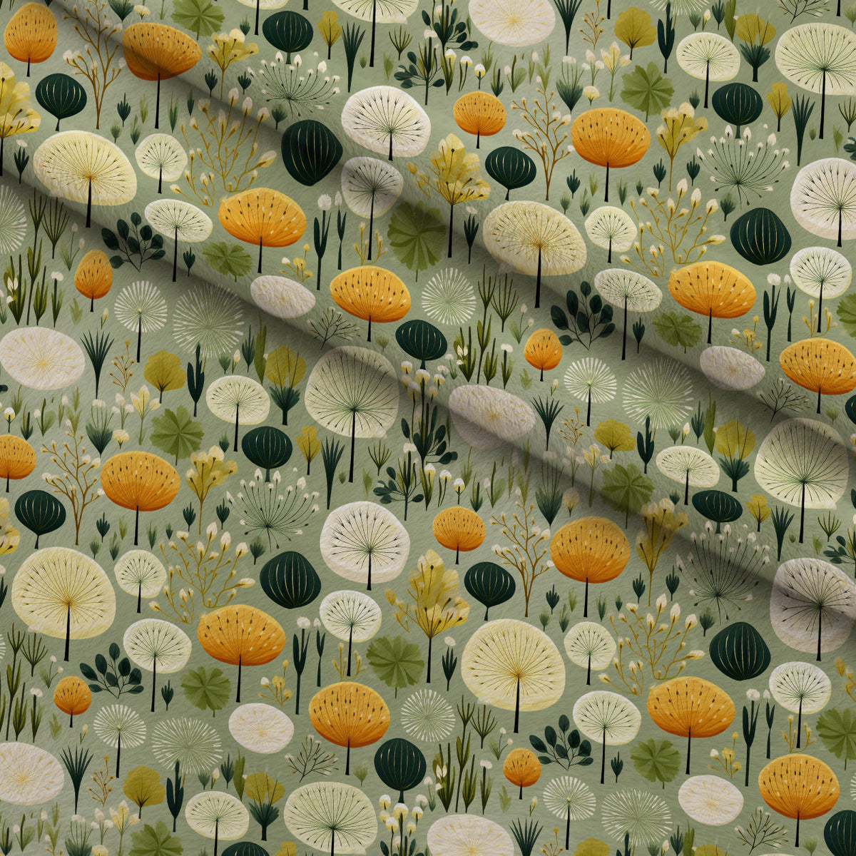Twilight Flora Pattern 9 Minky Fabric