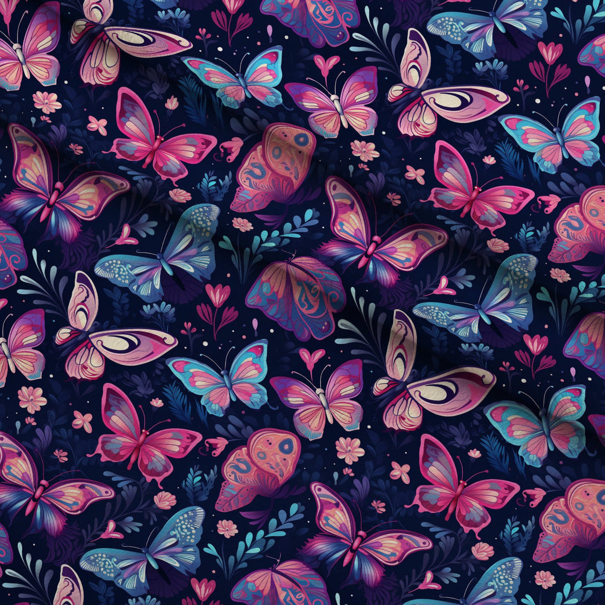 Twilight Flutter Pattern 10 Minky Fabric