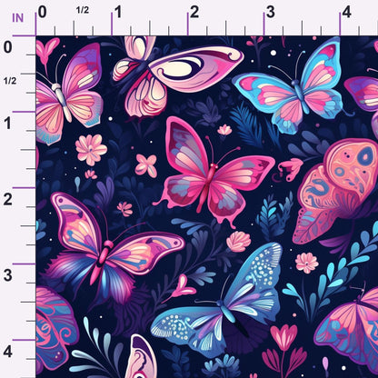 Twilight Flutter Pattern 10 Minky Fabric