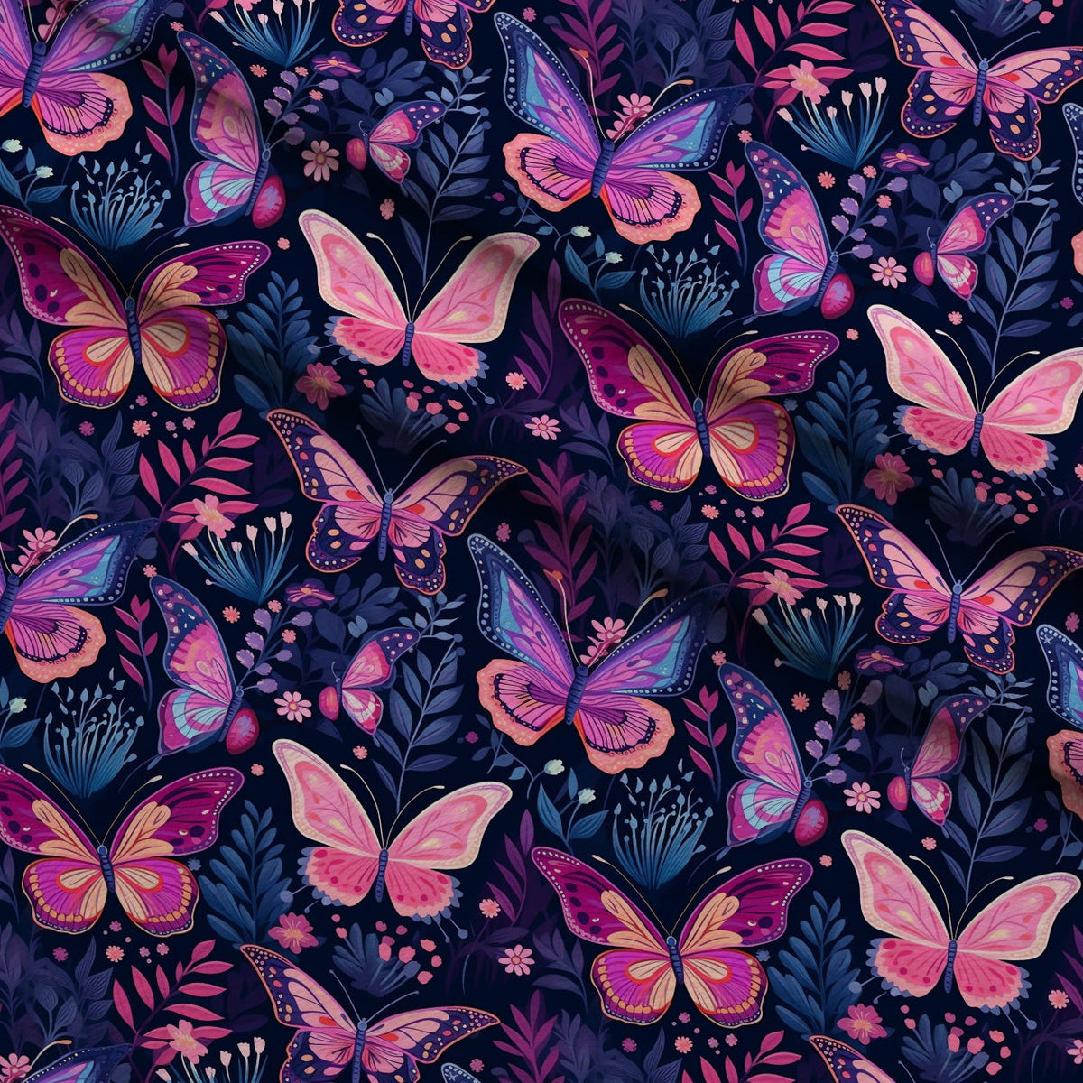 Twilight Flutter Pattern 11 Minky Fabric