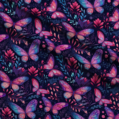 Twilight Flutter Pattern 15 Minky Fabric
