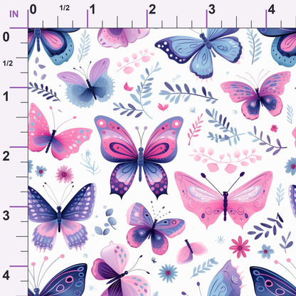 Twilight Flutter Pattern 16 Minky Fabric