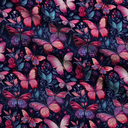 Twilight Flutter Pattern 17 Minky Fabric