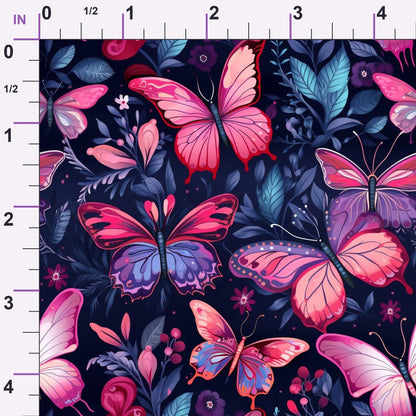 Twilight Flutter Pattern 17 Minky Fabric