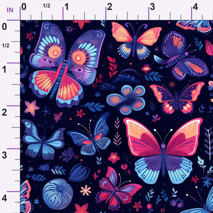 Twilight Flutter Pattern 5 Minky Fabric