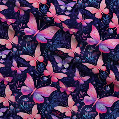 Twilight Flutter Pattern 7 Minky Fabric