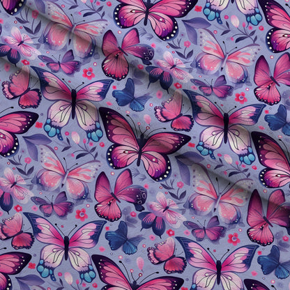 Twilight Flutter Pattern 8 Minky Fabric