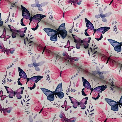 Twilight Flutter Pattern 9 Minky Fabric