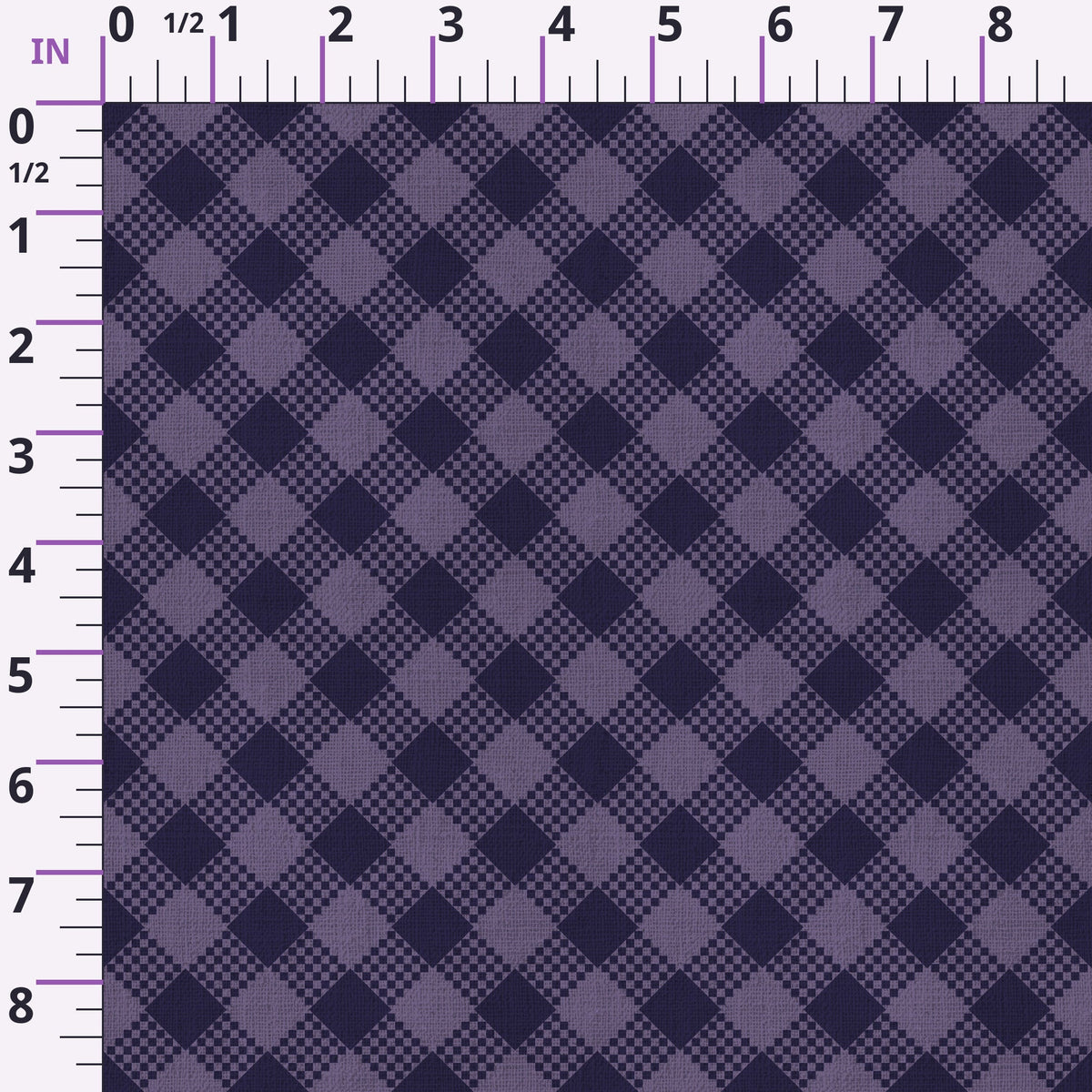 Twilight Grape Grove Pattern 12 Minky Fabric