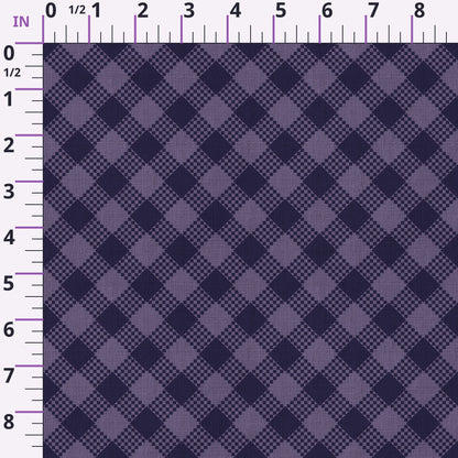 Twilight Grape Grove Pattern 12 Minky Fabric