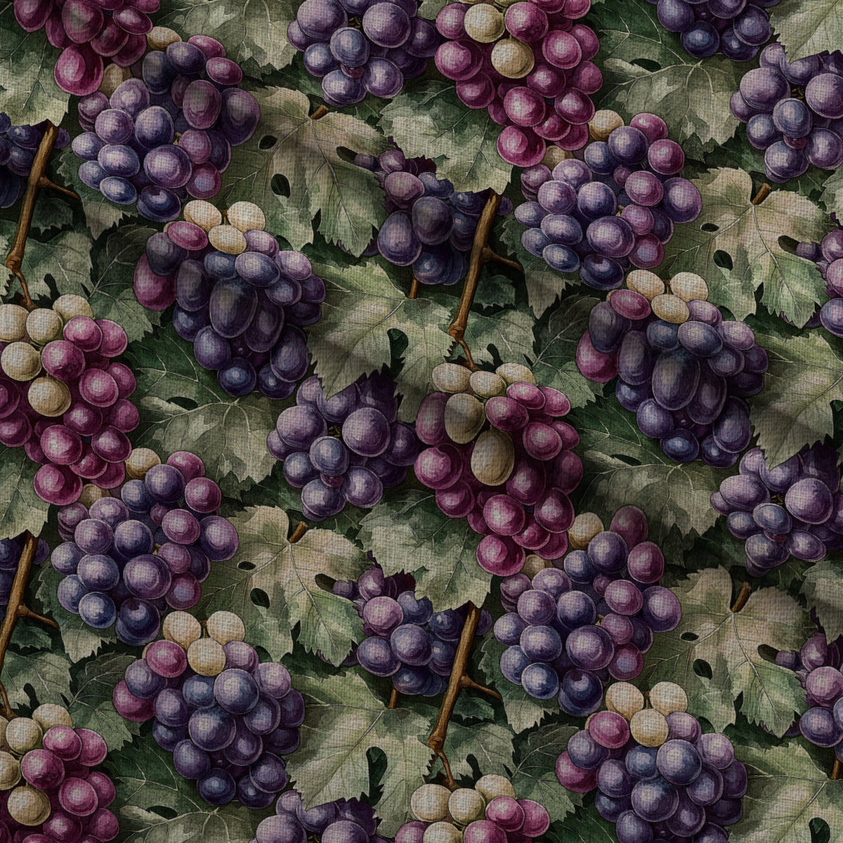 Twilight Grape Grove Pattern 13 Minky Fabric