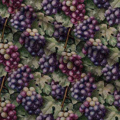 Twilight Grape Grove Pattern 13 Minky Fabric